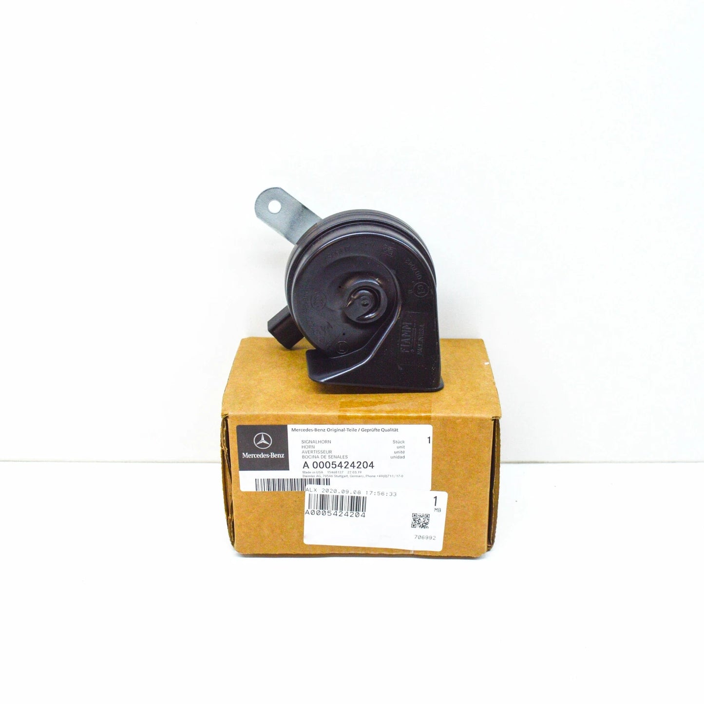 NEW MERCEDES BENZ GLE C292 LOW HORN SIGNAL FANFARE A0005424204