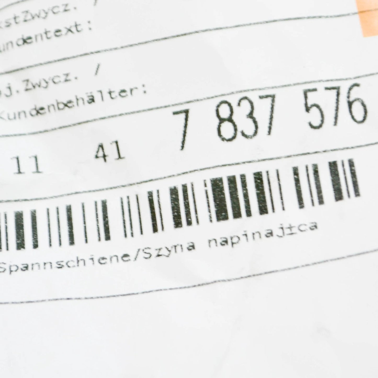 NEW BMW 6 CABRIO E64 ENGINE TIMING CHAIN TENSIONER 11417837576 7837576 ORIGINAL