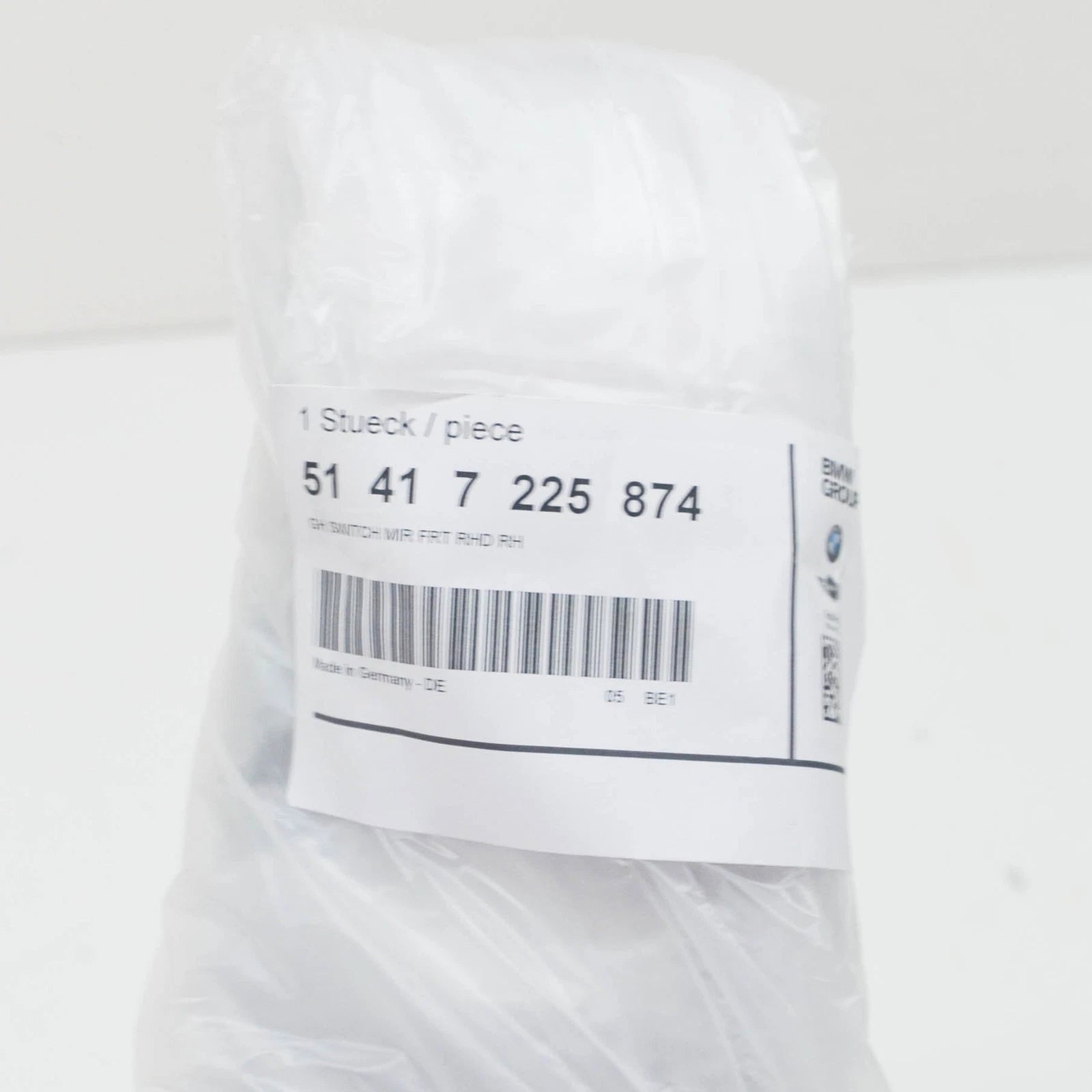 NEW BMW 5 F10 FRONT RIGHT DOOR INTERIOR HANDLE RHD 51417225874 ORIGINAL