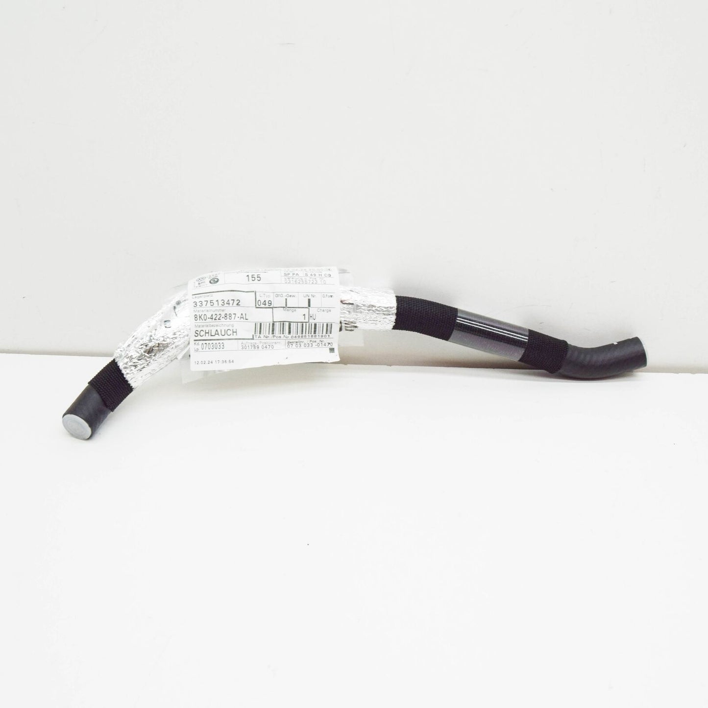 NEW AUDI A4 B8 POWER STEERING INTAKE HOSE 8K0422887AL ORIGINAL