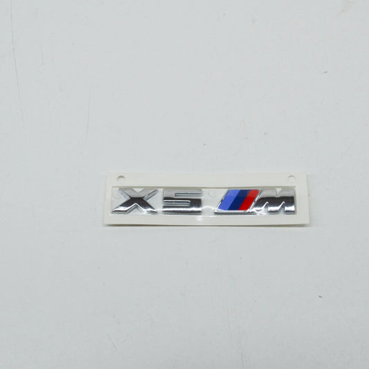 NEW BMW X5 M5 F85 RADIATOR GRILLE M EMBLEM BADGE 51138063149 8063149