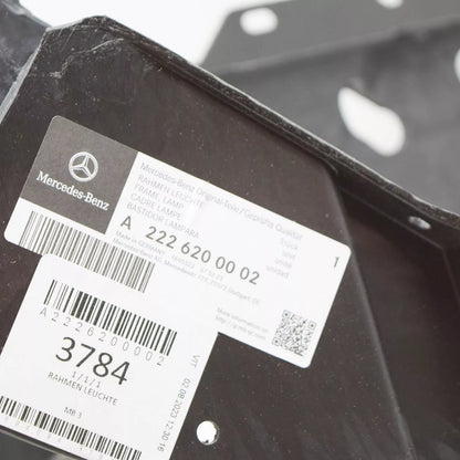 NEW MERCEDES-BENZ S W222 FRONT RIGHT LAMP FRAME A2226200002 ORIGINAL