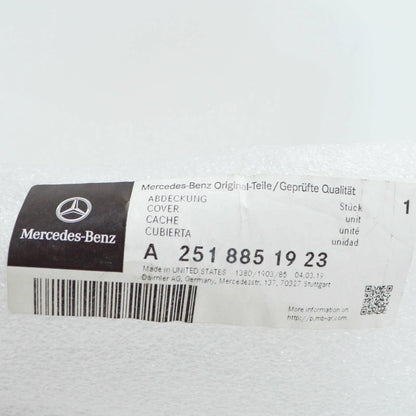 NEW MB R W251 FRONT BUMPER FOG LIGHT COVER LEFT TRIM A2518851923 ORIGINAL