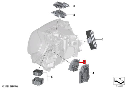 NEW BMW X3 G01 M F97 RIGHT TURN SIGNAL DRL LIGHT LED MODULE 63115A0E626 ORIGINAL