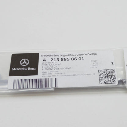 NEW MERCEDES-BENZ E W213 FRONT BUMPER LEFT BOTTOM TRIM A2138858601 2015 ORIGINAL