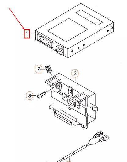 NEW VW TIGUAN 5N MK1 REVERSING CAMERA SYSTEM CONTROL UNIT 5N0907441A ORIGINAL