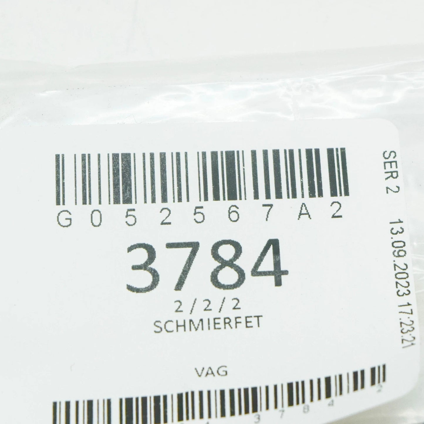 NEW VOLKSWAGEN SKODA GREASE G052567A2 ORIGINAL