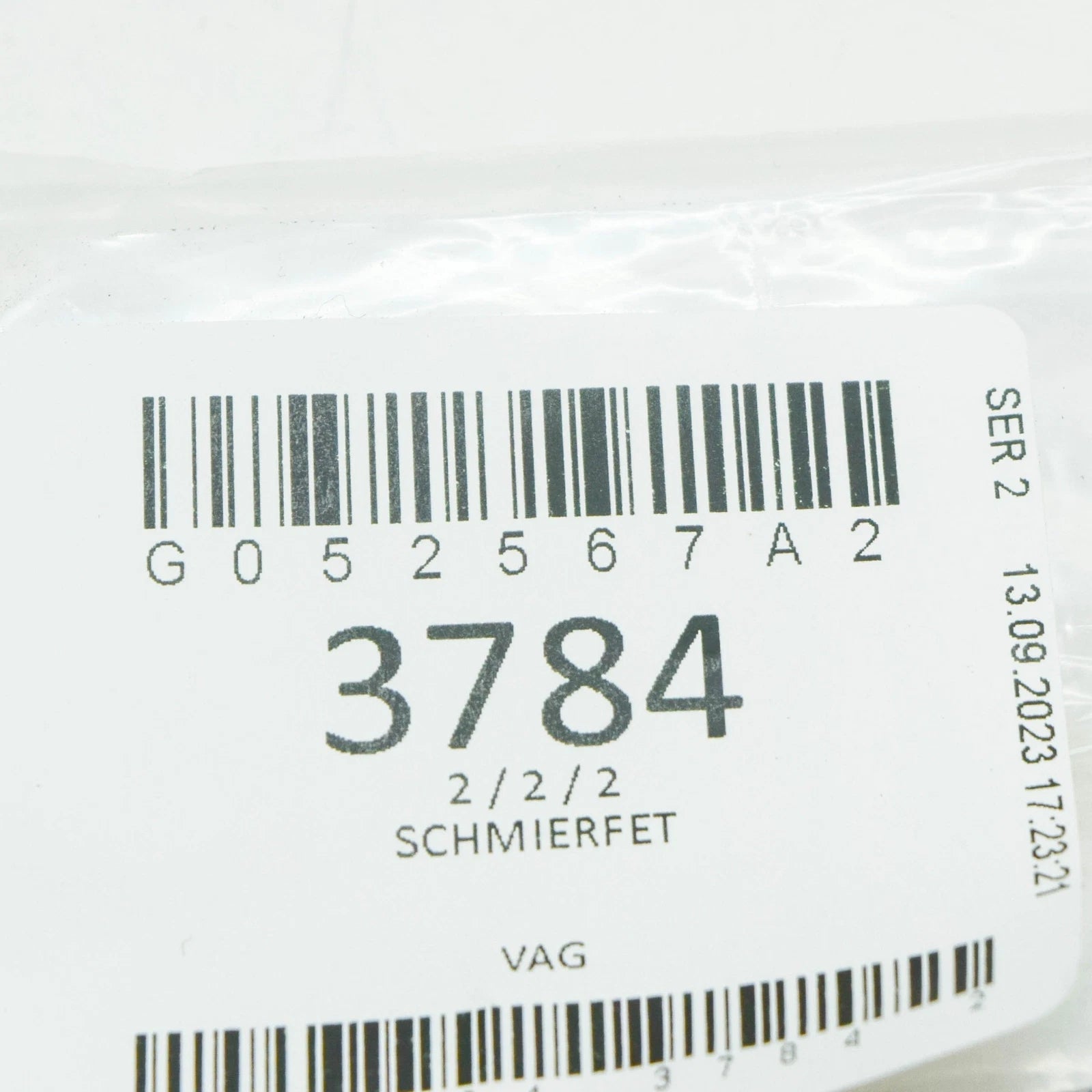 NEW VOLKSWAGEN SKODA GREASE G052567A2 ORIGINAL