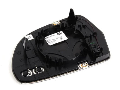 NEW AUDI A4 B8 FRONT RIGHT DOOR MIRROR GLASS 4F0857536AJ ORIGINAL