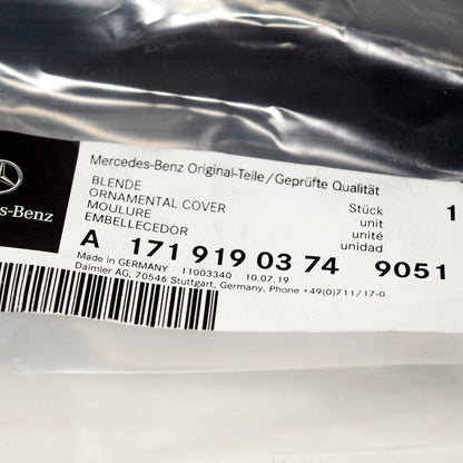 NEW MERCEDES BENZ SLK R171 FRONT LEFT SEAT COVER A17191903749051 ORIGINAL