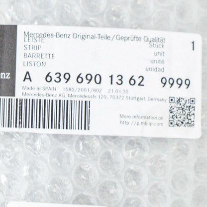 NEW MERCEDES-BENZ VITO W639 RIGHT SLIDING DOOR STRIP A63969013629999