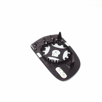 NEW AUDI A4 B8 FRONT LEFT MIRROR GLASS W/PLATE 8K0857535D ORIGINAL