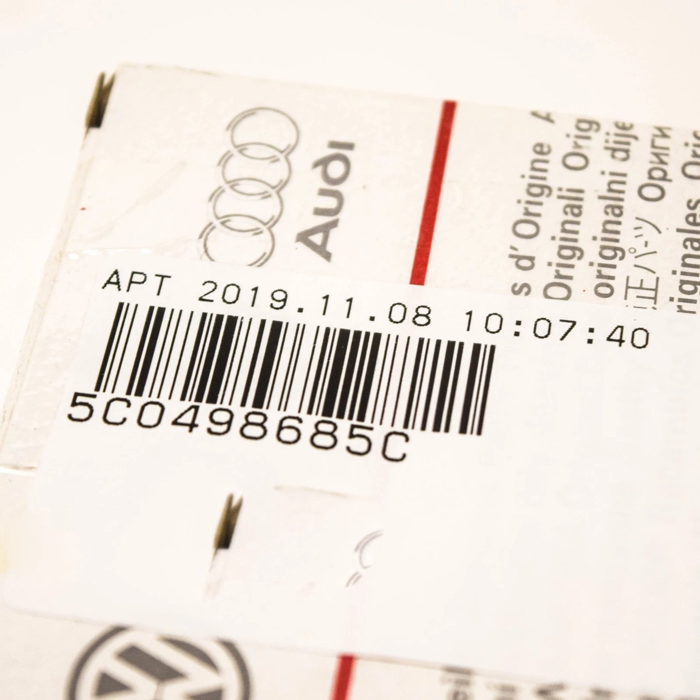 NEW VW BEETLE SET TRIMS FOR STEERING WHEEL 5C0498685C