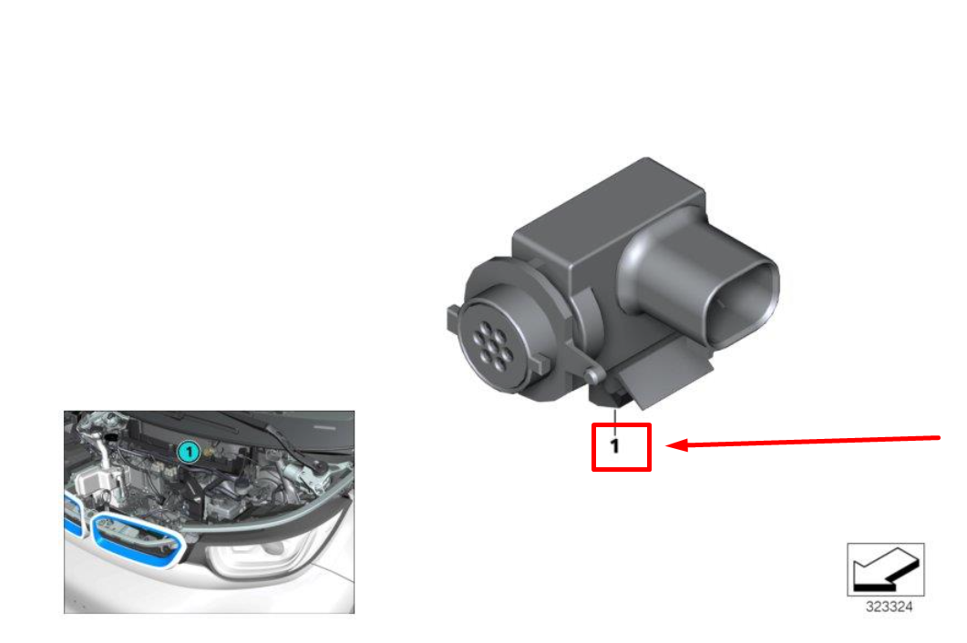 new bmw x5 f15,f85 air quality sensor 9289142 64119289142 original