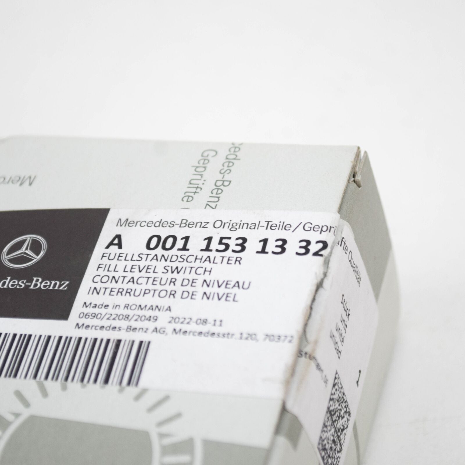 NEW MERCEDES-BENZ ML W164 OIL LEVEL CONTACTOR LEVEL SWITCH A0011531332 ORIGINAL