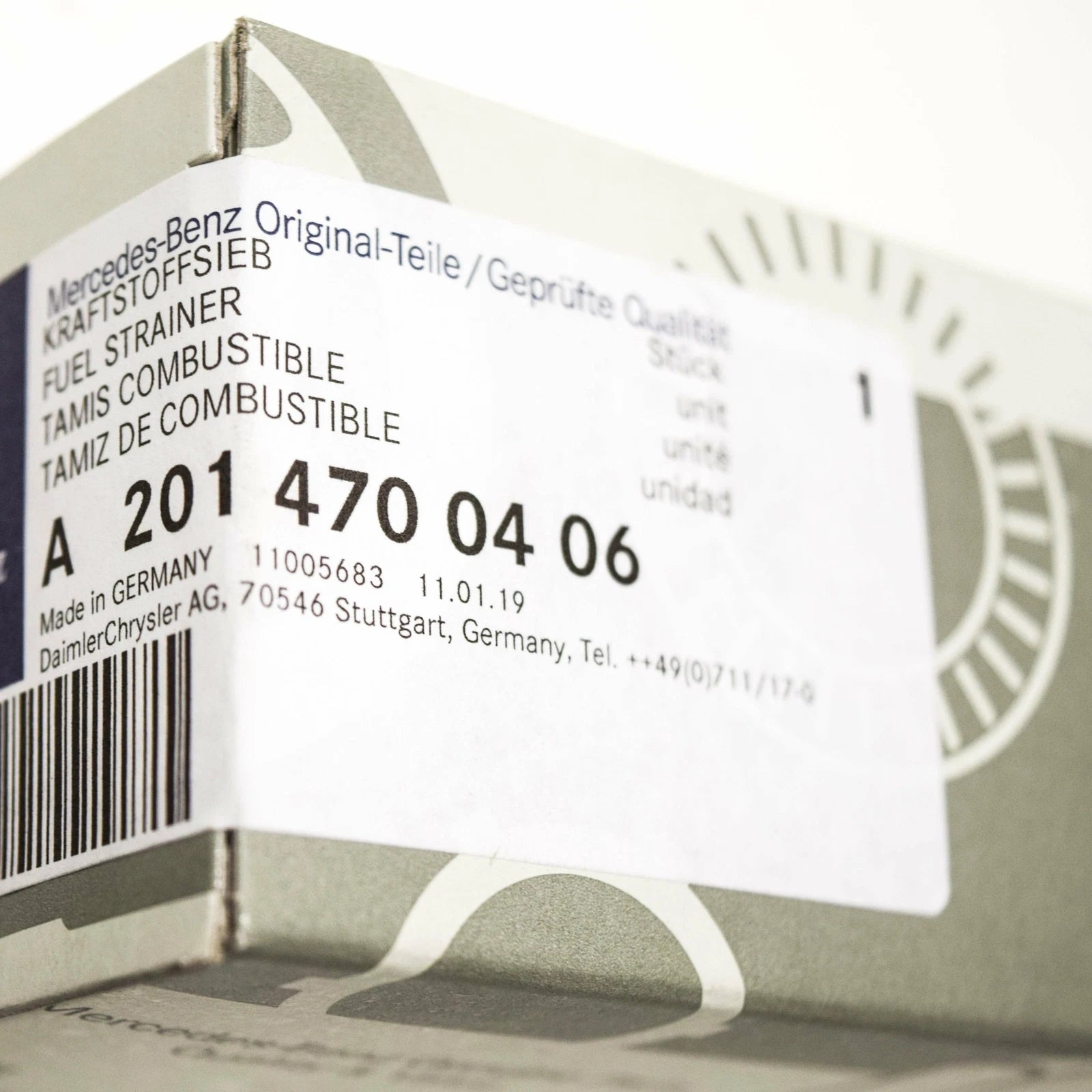 NEW MERCEDES-BENZ 190 W201 FUEL STRAINER PARTS KIT A2014700406 ORIGINAL