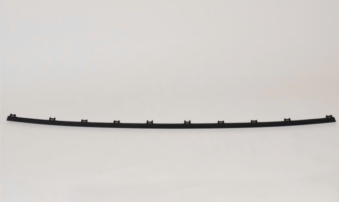 new skoda enyaq iv rear bumper center trim strip 5lg8078239b9 original