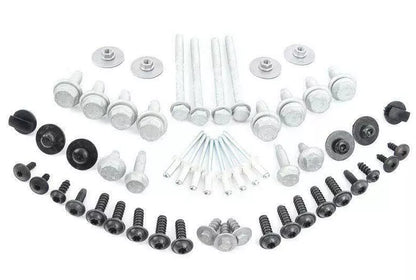 NEW AUDI A5 8W6 FRONT BUMPER COVER HARDWARE KIT 8W6098623 ORIGINAL