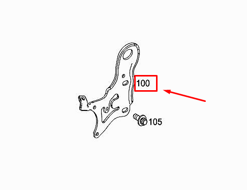 new mercedes-benz a w177 engine lifting eye a2822230400 original