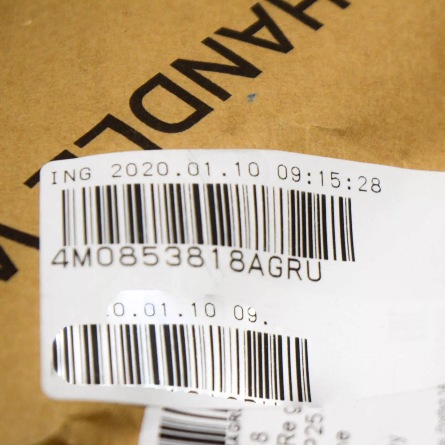 NEW AUDI Q7 4M REAR RIGHT WHEEL ARCH MOULDING 4M0853818AGRU ORIGINAL