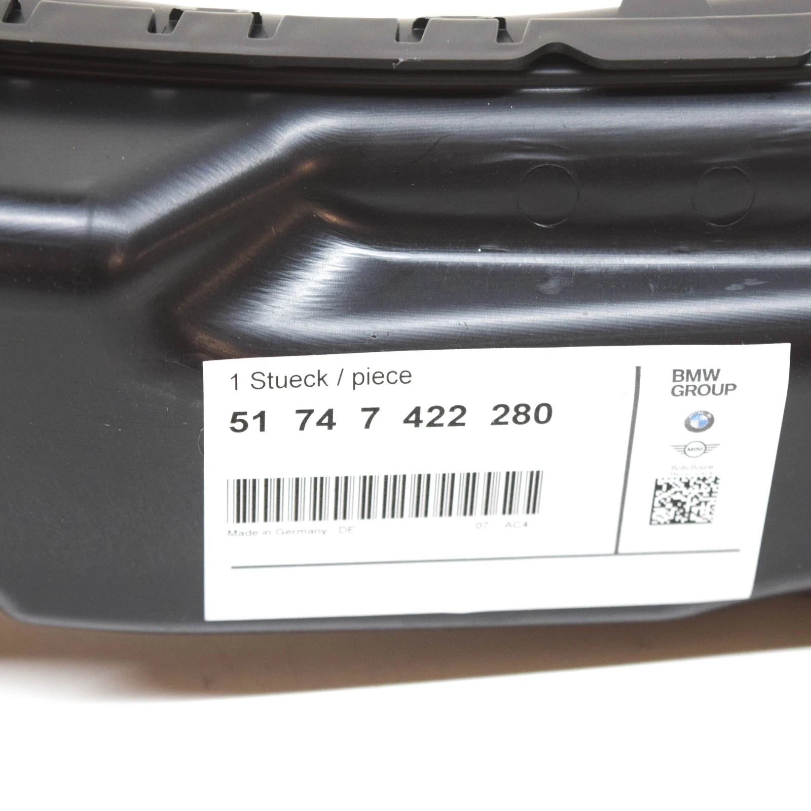 NEW BMW 3 G20 G21 FRONT RIGHT WHEELHOUSING BRAKE AIR DUCT 51747422280 ORIGINAL