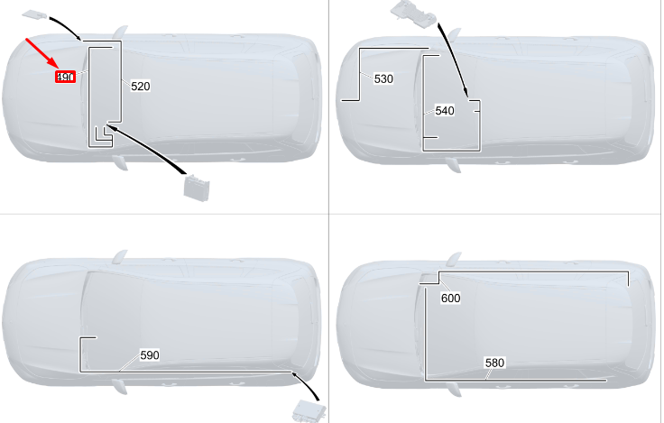 new mb gla h247 multimedia box connect 5 wiring harness rhd a2475403116 original
