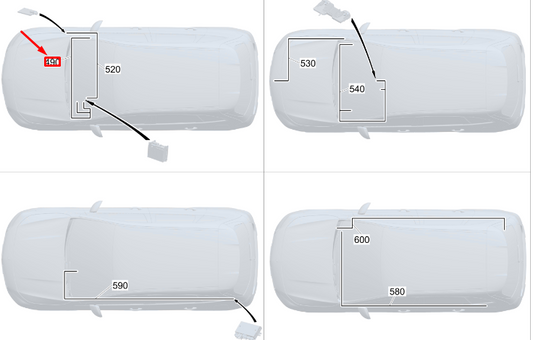 new mb gla h247 multimedia box connect 5 wiring harness rhd a2475403116 original
