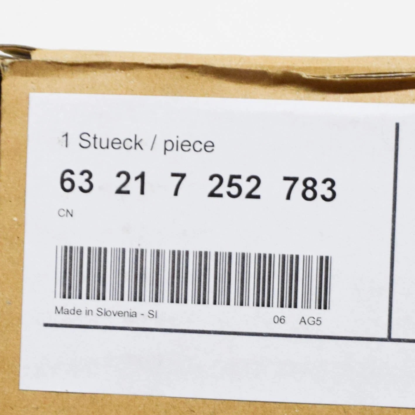 NEW BMW 3 E93 TRUNK LID LEFT SIDE TAILLIGHT 63217252783 7252783 2008 ORIGINAL