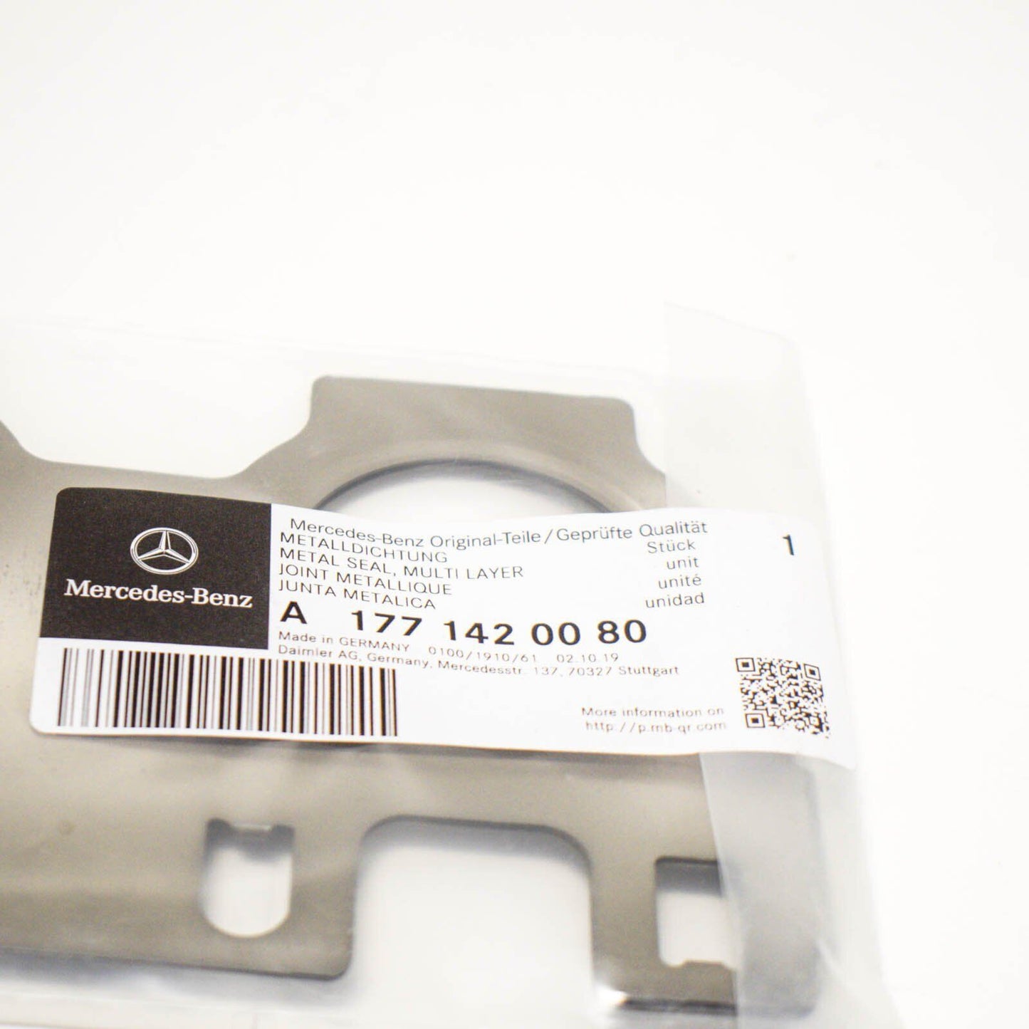 NEW MB GLC COUPE C253 AMG EXHAUST MANIFOLD GASKET A1771420080 ORIGINAL