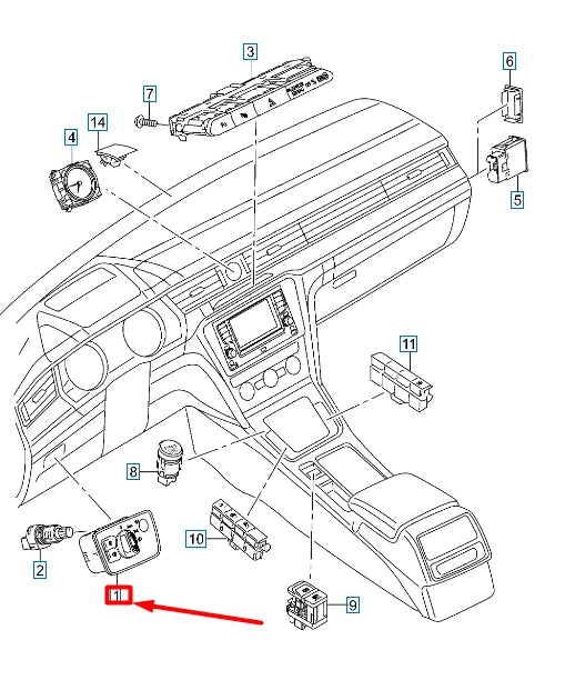 NEW VOLKSWAGEN ARTEON 3H7 HEADLIGHT SWITCH CONTROL UNIT 3G0941633NICX