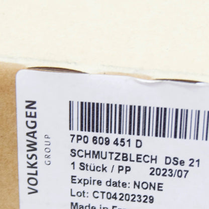 NEW VW TOUAREG 7P MK2 REAR LEFT EL. PARKING BRAKE BACK PLATE 7P0609451D ORIGINAL