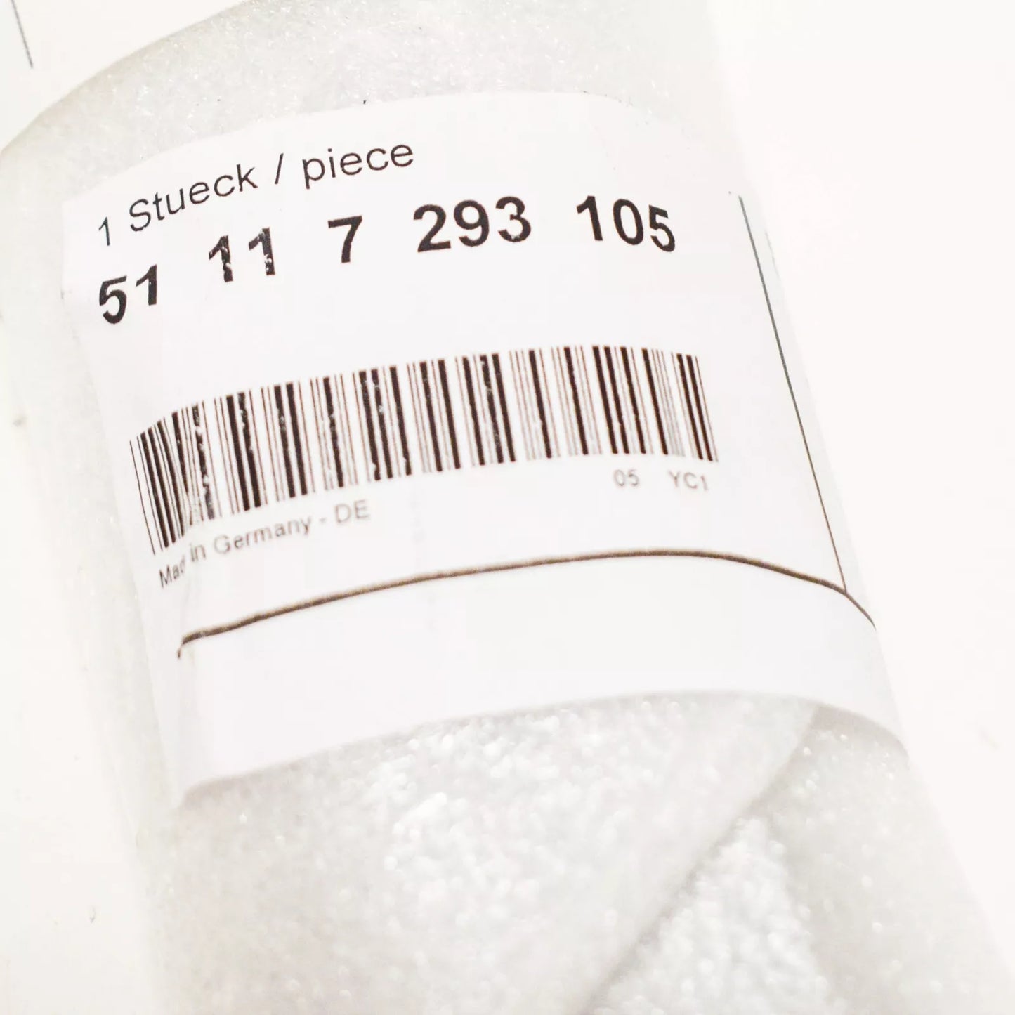 NEW BMW 3 F30 SPORT FRONT BUMPER LEFT GRILL MOULDING 51117293105 ORIGINAL