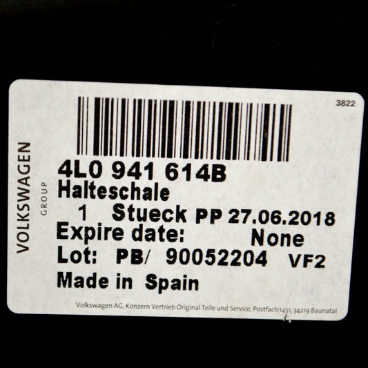 NEW AUDI Q7 4L HEADLIGHT BRACKET MOUNT RIGHT SIDE 4L0941614B 2015 ORIGINAL