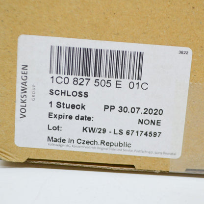 NEW VOLKSWAGEN BEETLE 9C1 TRUNK LID LOCK 1C0827505E01C 1C0827505E 01C ORIGINAL