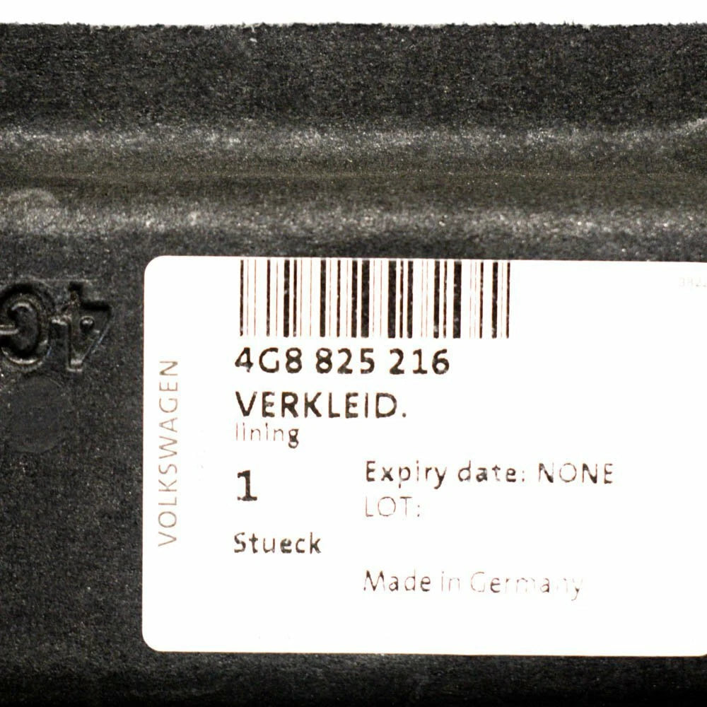 NEW AUDI A7 SPORTBACK 4G8 REAR RIGHT UNDERBODY TRIM 4G8825216 ORIGINAL