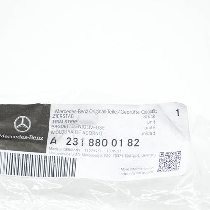 NEW MERCEDES-BENZ SL R231 RADIATOR GRILLE SHELL RIGHT TRIM A2318800182 ORIGINAL