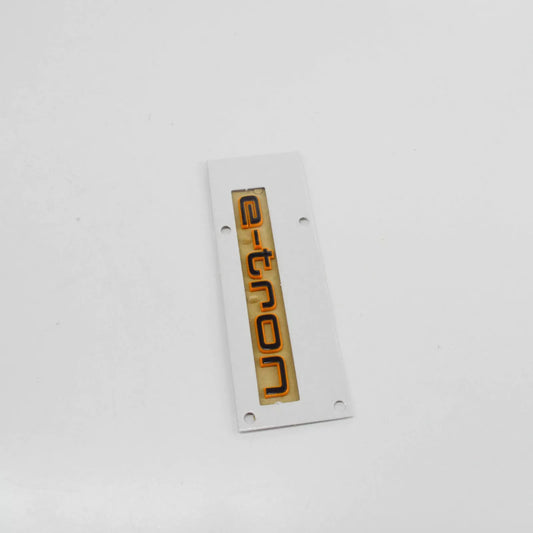 NEW AUDI Q8 E-TRON FRONT FENDER EMBLEM BADGE 4KE853601AT94 ORIGINAL