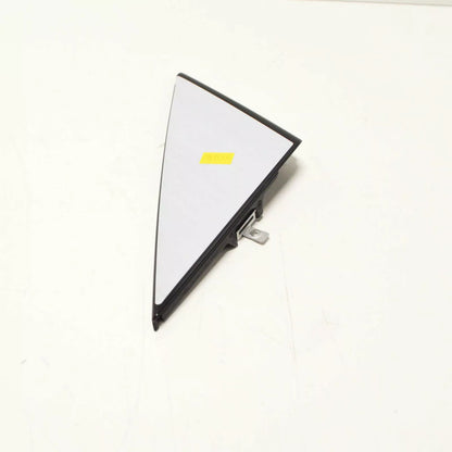 AUDI A7 11-16 LEFT N/S FRONT DOOR MIRROR TRIANGLE CORNER TRIM BLACK 12-17 NEW