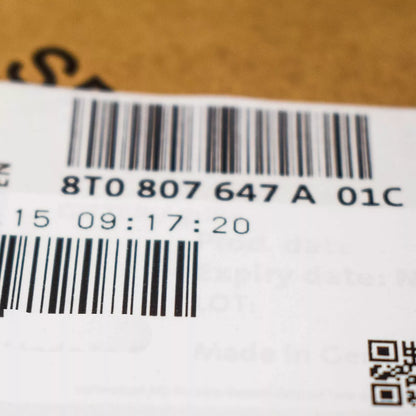 NEW AUDI A5 8T3 FRONT BUMPER LOWER CENTER GRILLE 8T0807647A01C