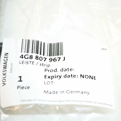 NEW AUDI A7 SPORTBACK 4G8 FRONT BUMPER LEFT STRIP 4G8807967J ORIGINAL