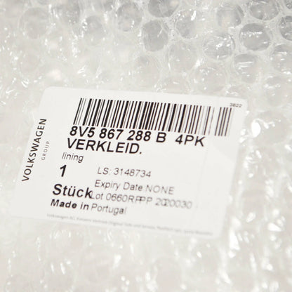 NEW AUDI A3 8V RIGHT INTERIOR QUARTER PANEL TRIM 8V5867288B4PK