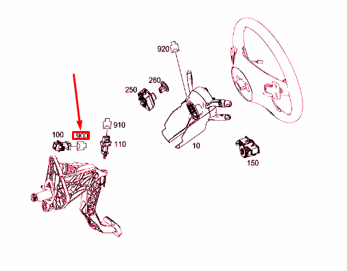 new mercedes-benz cla coupe c117 pin bushing housing a0325459828 original