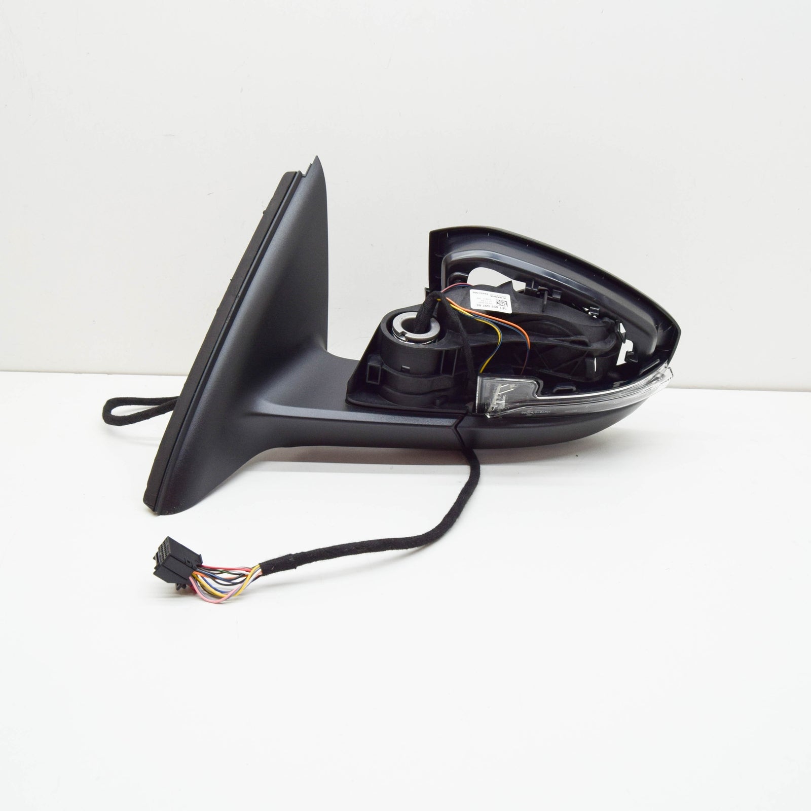 new skoda octavia 5e mk3 front left side wing mirror lhd 5e1857507ae original