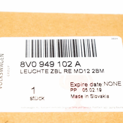 NEW AUDI A3 8V FRONT RIGHT WING MIRROR TURN INDICATOR 8V0949102C