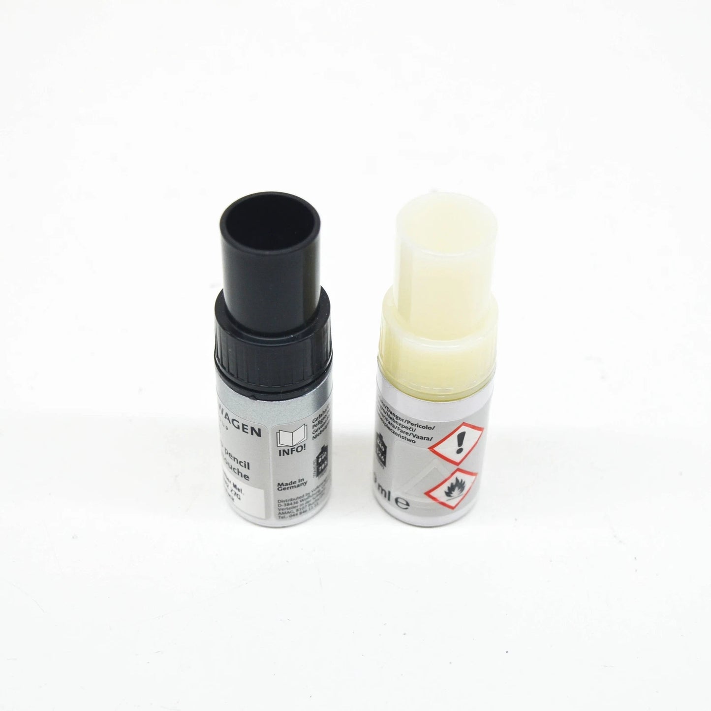 NEW VOLKSWAGEN AUDI TOUCH UP PAINT SET FLORETT SILBER LST0M2Z7G ORIGINAL