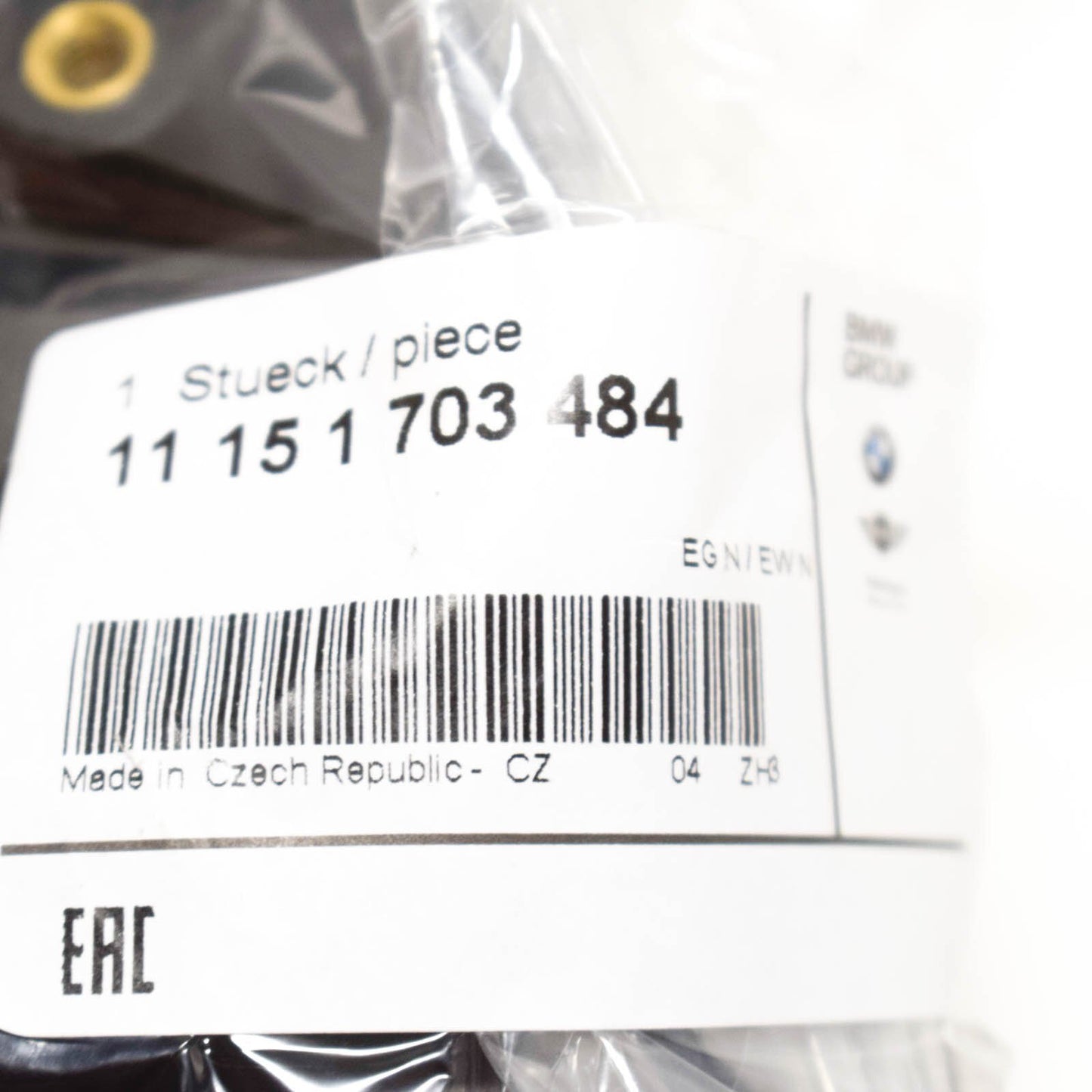 new bmw 5 e39 2.2i 125kw crankcase vent valve 11151703484 original