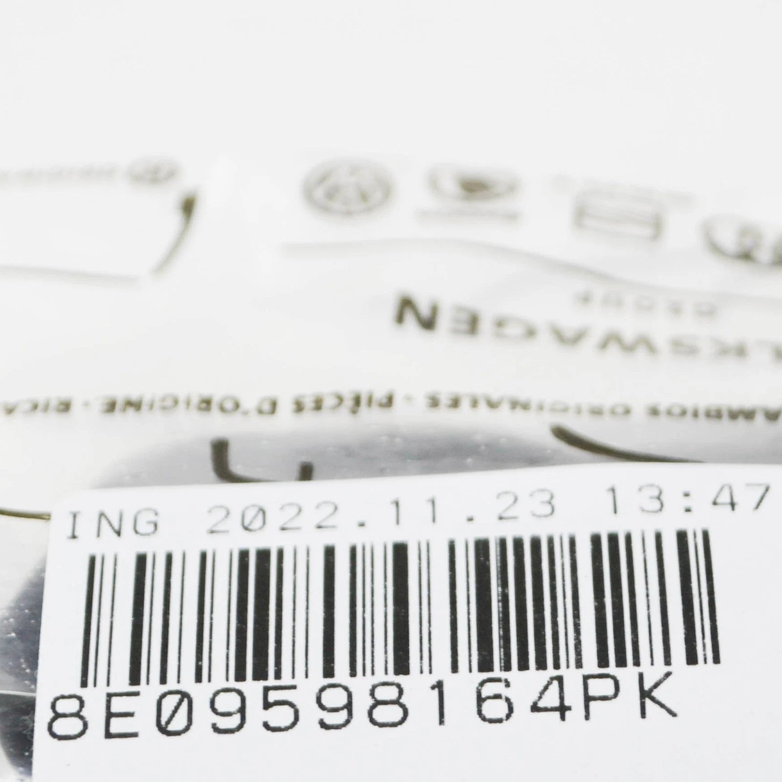 NEW AUDI A3 SPORTBACK 8P FRONT RIGHT SEAT CONTROL KNOB 8E09598164PK ORIGINAL