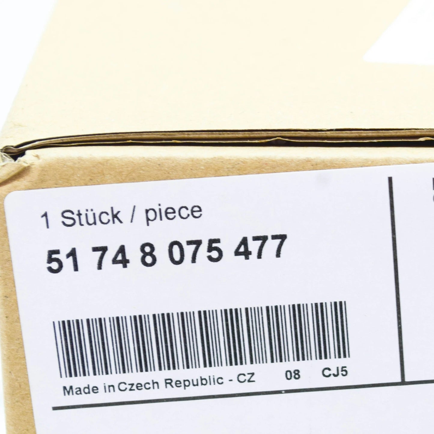 NEW BMW 2 GRAN COUPE F44 LEFT BRAKE AIR DUCT 51748075477 ORIGINAL