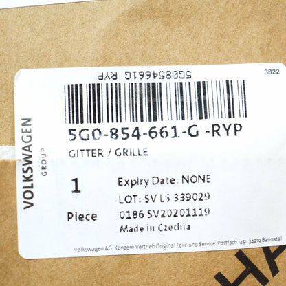 NEW VW GOLF MK7 R-LINE FRONT BUMPER LEFT LOWER VENT GRILLE 5G0854661GRYP