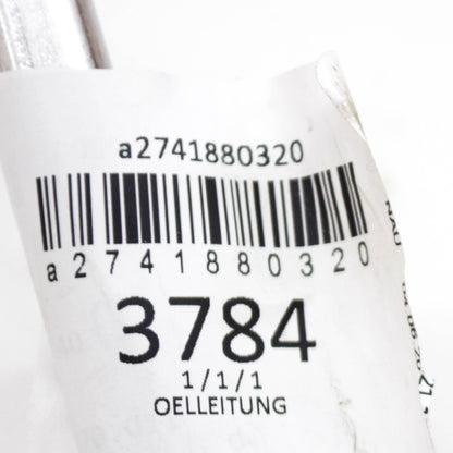 NEW MB E-CLASS COUPE C207 OIL HOSE PIPE A2741880320 2.0 PETROL ORIGINAL